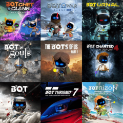 中国最正规的配资平台 索尼晒小机器人版游戏封面 玩家质疑我《血源》呢