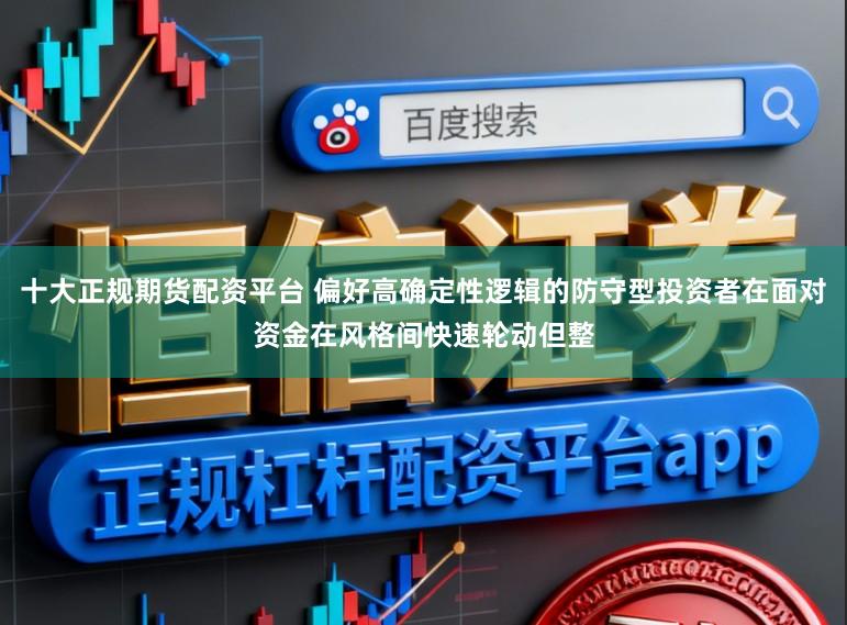 十大正规期货配资平台 偏好高确定性逻辑的防守型投资者在面对资金在风格间快速轮动但整