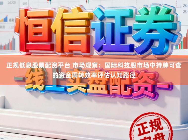 正规低息股票配资平台 市场观察：国际科技股市场中持牌可查的资金周转效率评估认知路径